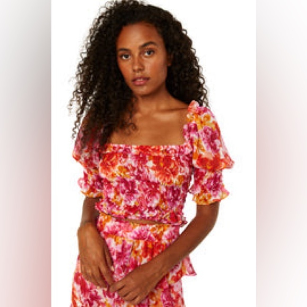 MISA LOS ANGELES Abbey Top Flora Burst Size M